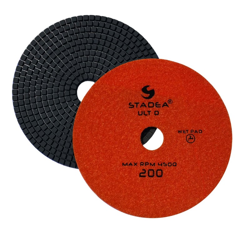 Stadea PPW266B Diamond Polishing Pads 7 Inch Set For Marble Concrete Stones Terrazzo Granite Floor Polishing - Image 4